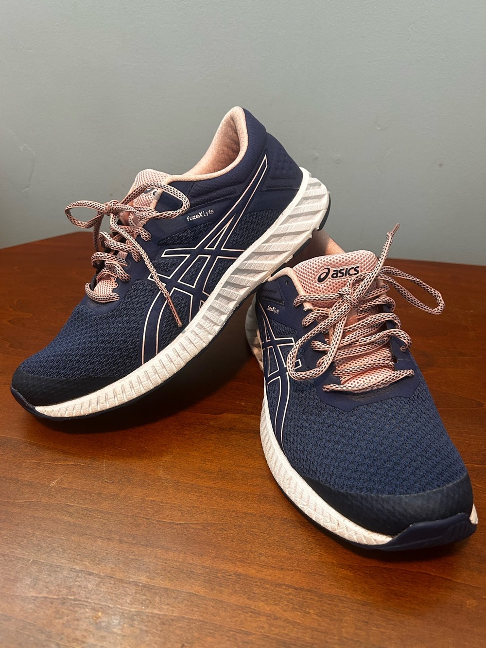ASICS fuze x lyte gel ortholite and Blush Women's Athletic Running Shoes size 9
